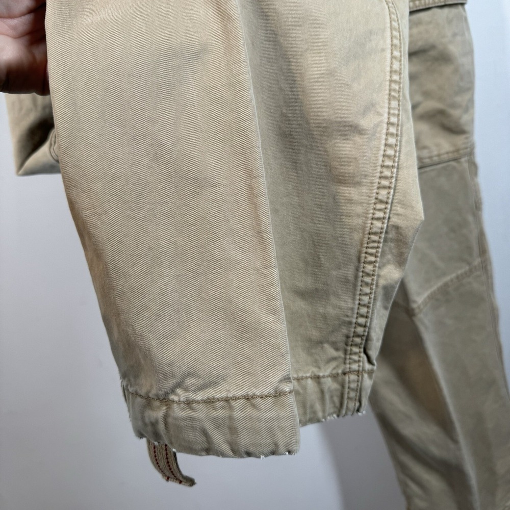 Old Navy Cargo Pants Mens Sz 33x30 Brown Surplus Military Vintage Y2K Skater 00s - Picture 3 of 10